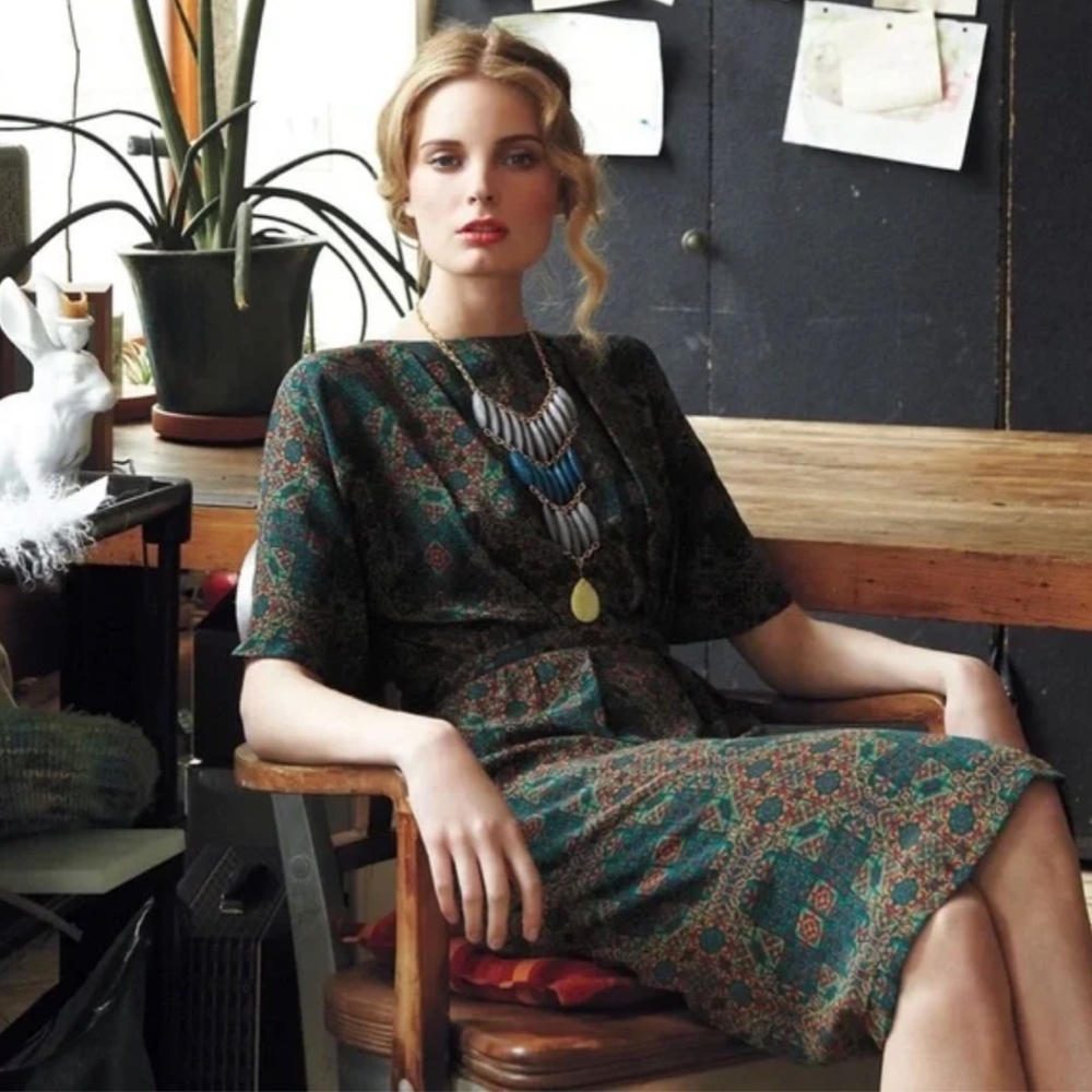 Nieves Lavi Silk Dress